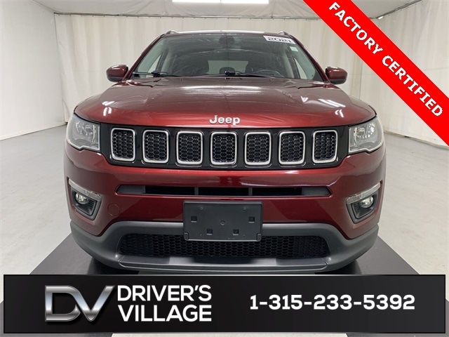 Used 2021 Jeep Compass Latitude with VIN 3C4NJDBB7MT504935 for sale in Cicero, NY