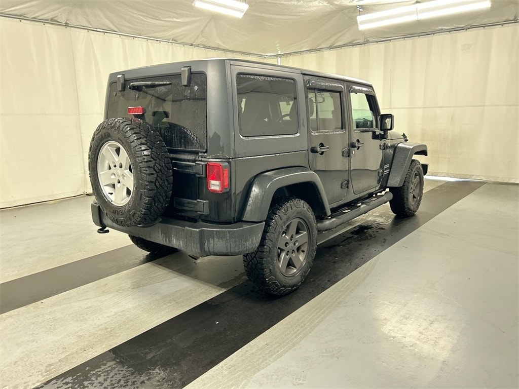 Certified 2017 Jeep Wrangler JK Unlimited Sport 4x4 SUV