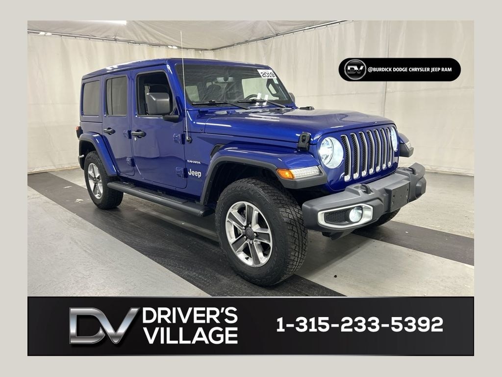 Used 2019 Jeep Wrangler Unlimited Sahara 4x4 SUV