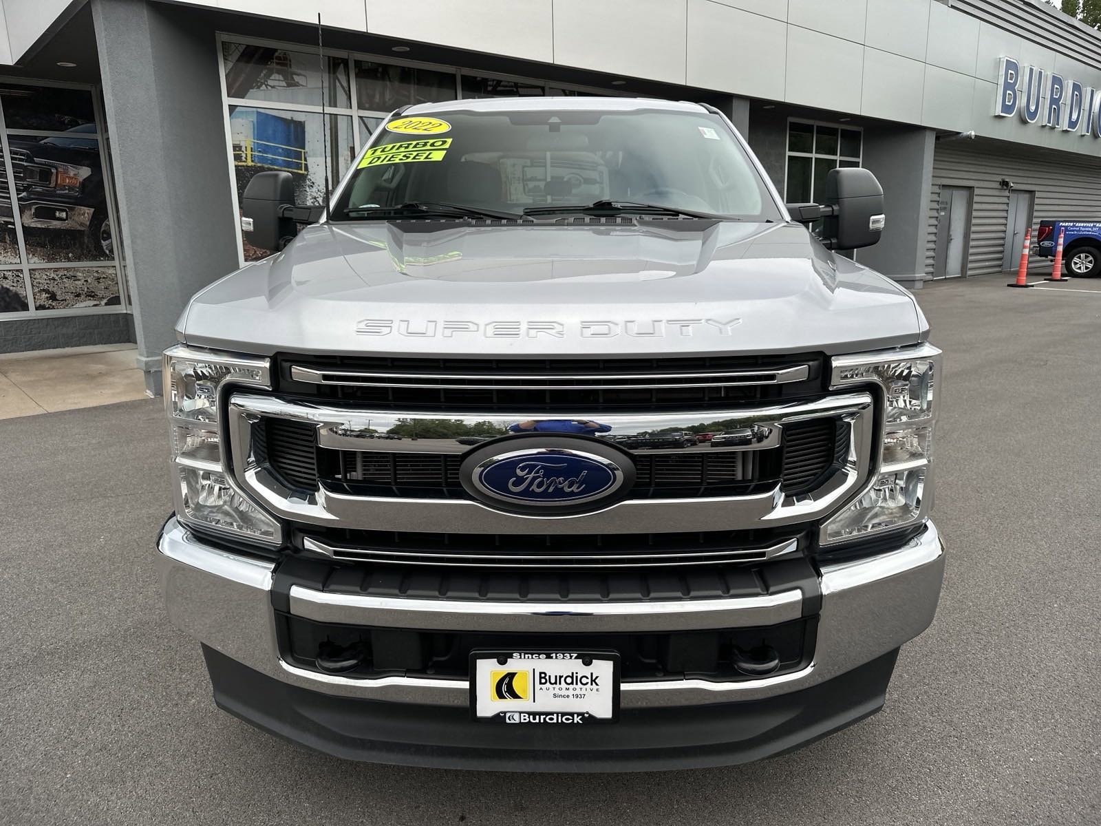 Used 2022 Ford F-250 Super Duty XLT with VIN 1FT7W2BTXNEG27055 for sale in Central Square, NY