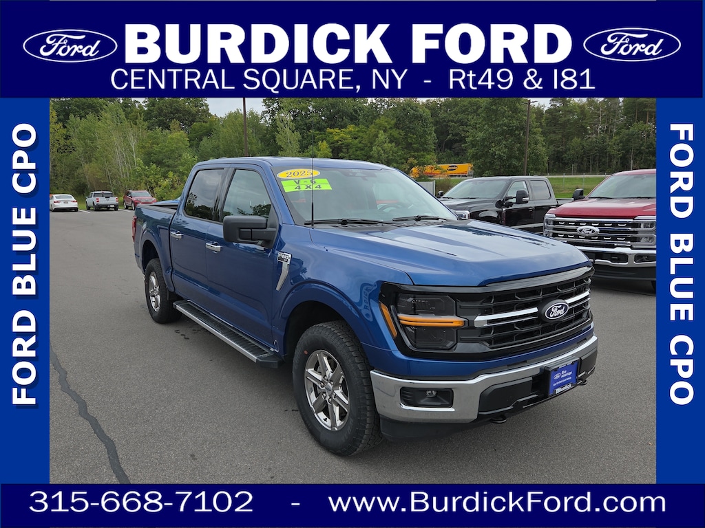 Certified 2025 Ford F-150 XLT 301A 4x4 SuperCrew 5.5' Box Truck
