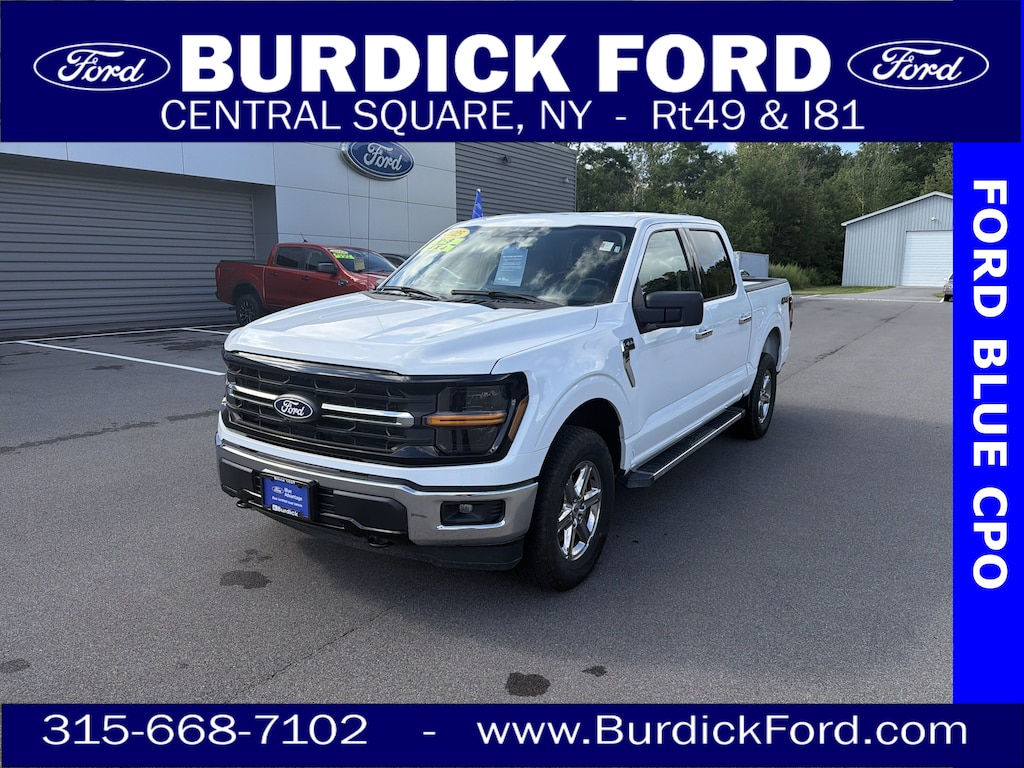 Certified 2025 Ford F-150 XLT 301A 4x4 SuperCrew 5.5' Box Truck