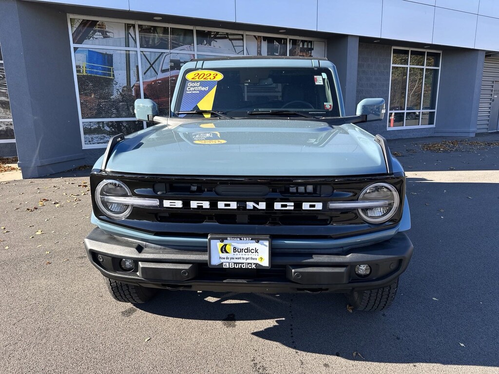 Used 2023 Ford Bronco For Sale at Burdick Ford VIN 1FMDE5DH7PLB52846