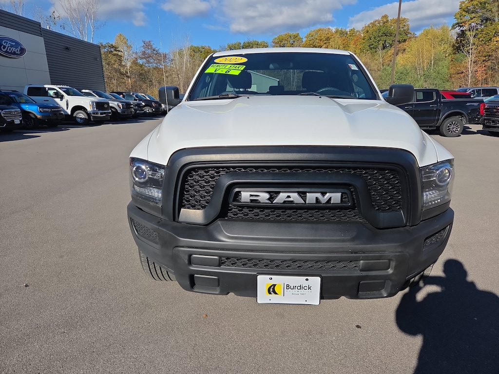Used 2022 Ram 1500 Classic Warlock 4x4 Quad Cab 64 Box Truck
