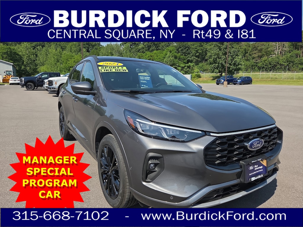 Certified 2024 Ford Escape ST-Line Elite 501A AWD SUV