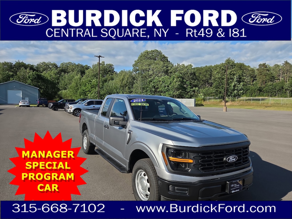 Certified 2024 Ford F-150 XL 101A 4x4 SuperCab 6.5' Box Truck