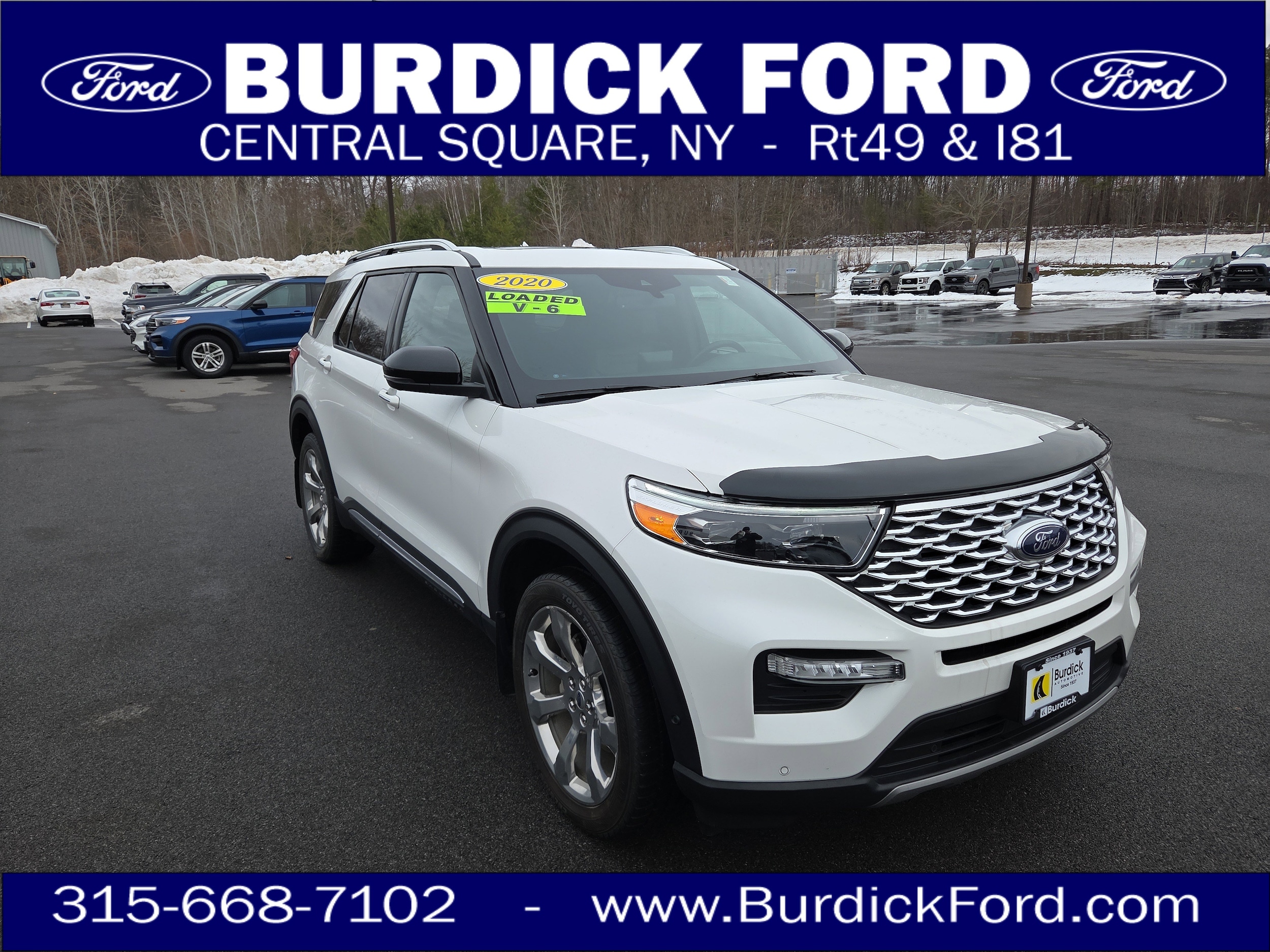 2020 Ford Explorer Platinum's photo