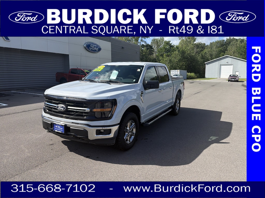 Certified 2025 Ford F-150 XLT 301A 4x4 SuperCrew 5.5' Box Truck
