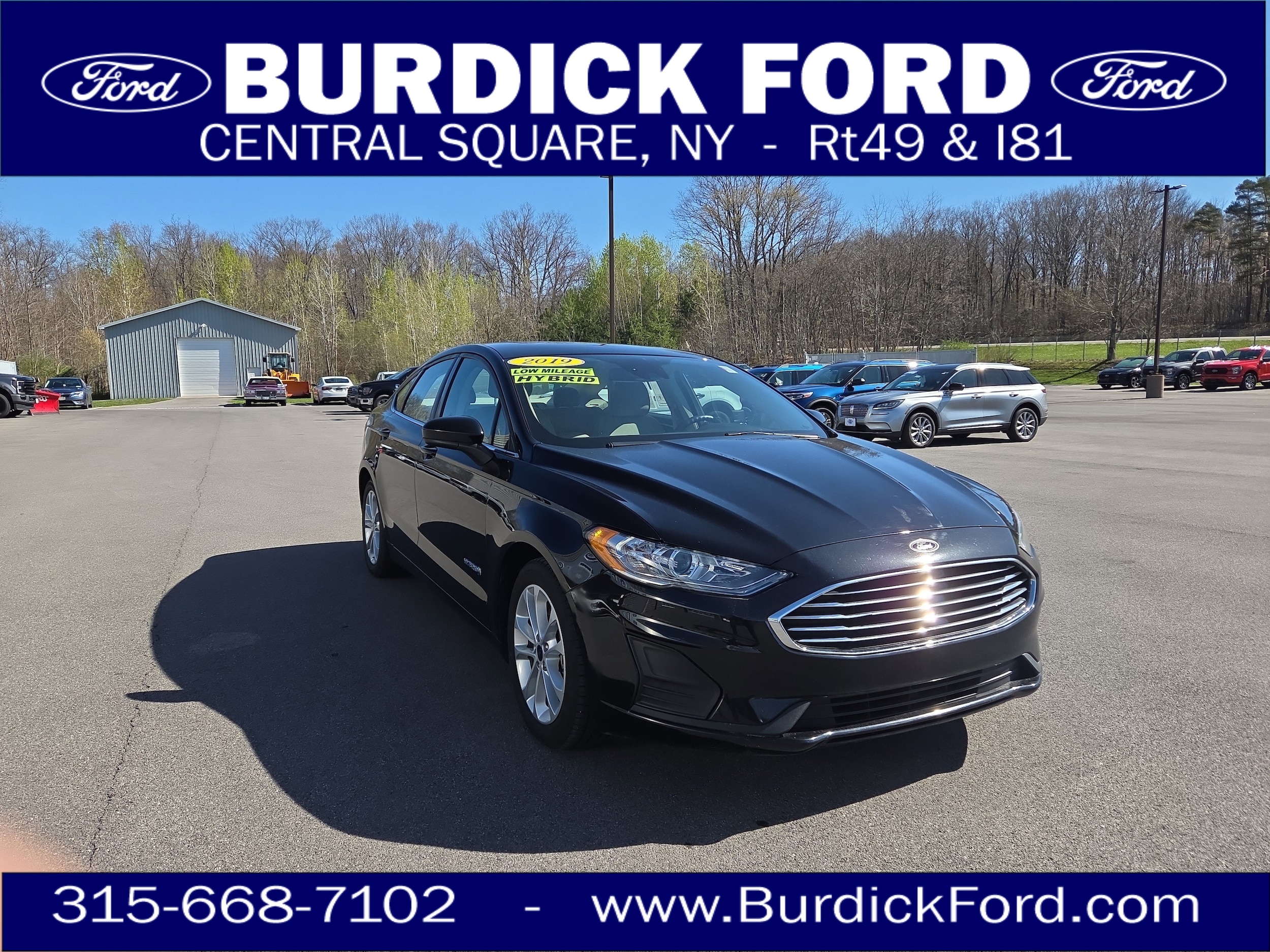 2019 Ford Fusion Hybrid SE
