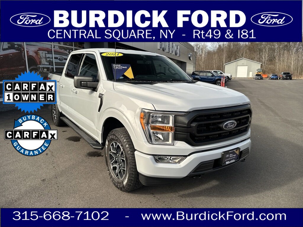Used 2021 Ford F150 For Sale at Burdick Ford VIN 1FTEW1EP2MKE78950