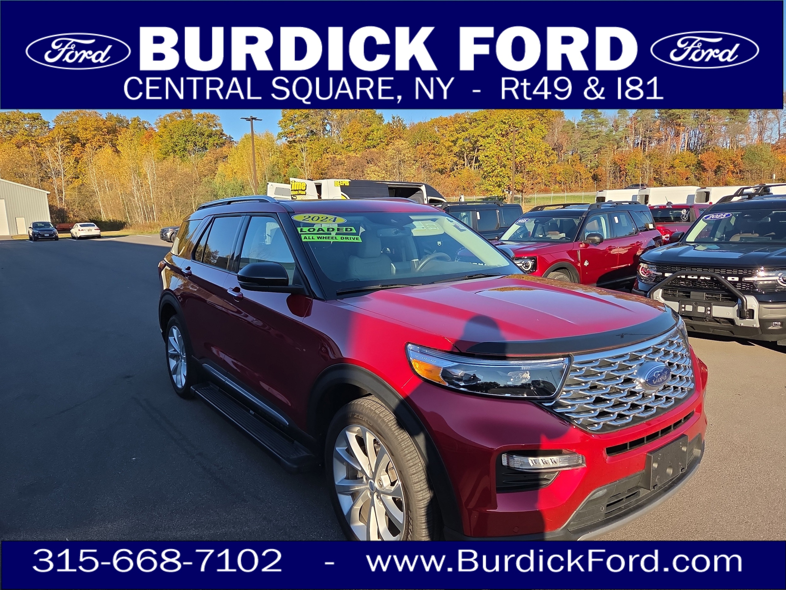 2024 Ford Explorer Platinum's photo