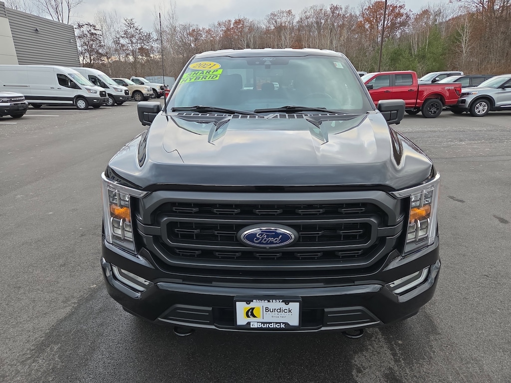 Used 2021 Ford F-150 Hybrid XLT 302A SuperCrew 4x4 5.5' Box Truck