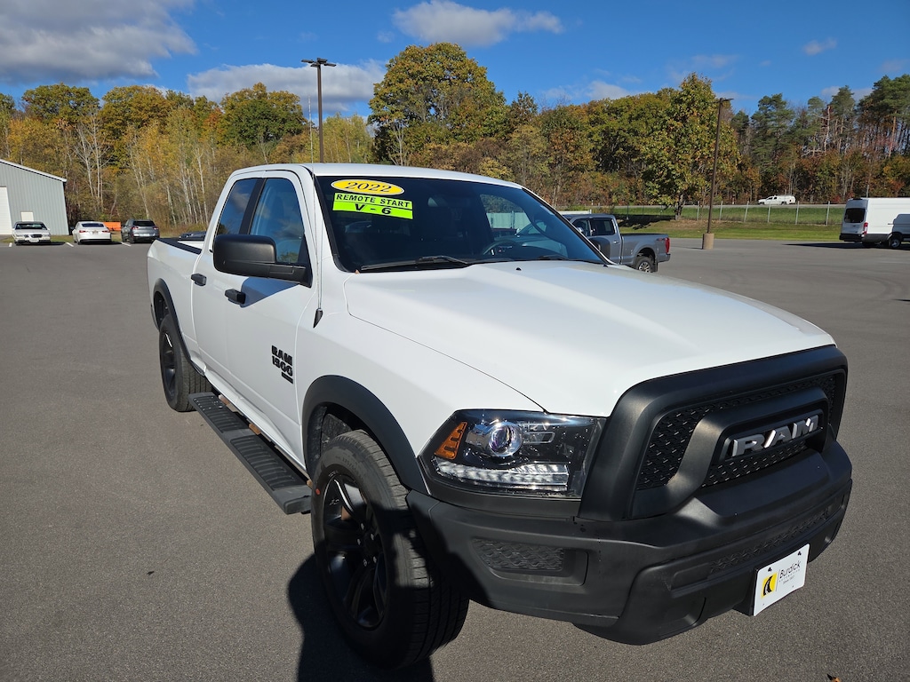 Used 2022 Ram 1500 Classic Warlock 4x4 Quad Cab 64 Box Truck