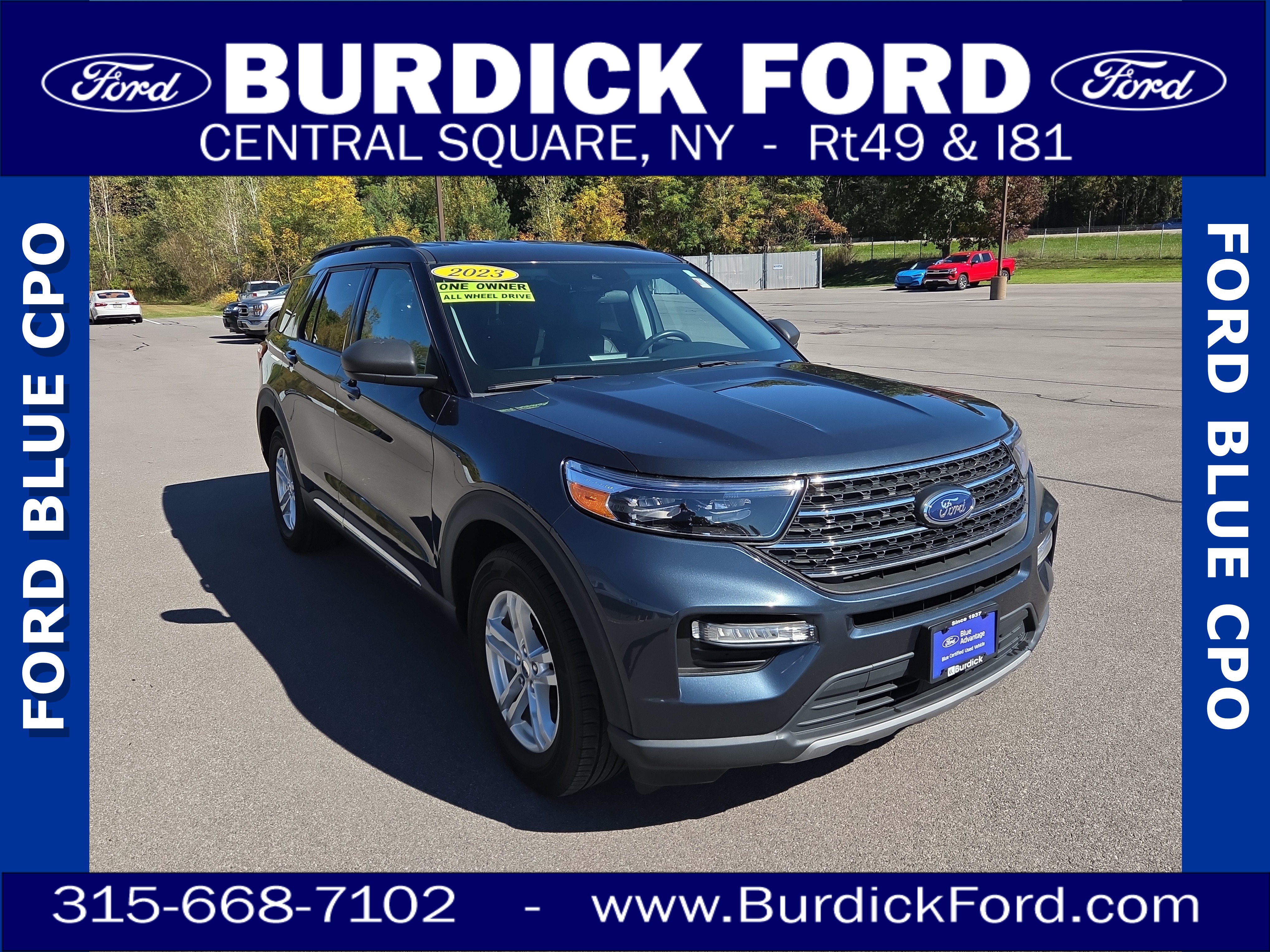 Certified 2023 Ford Explorer XLT 202A AWD SUV
