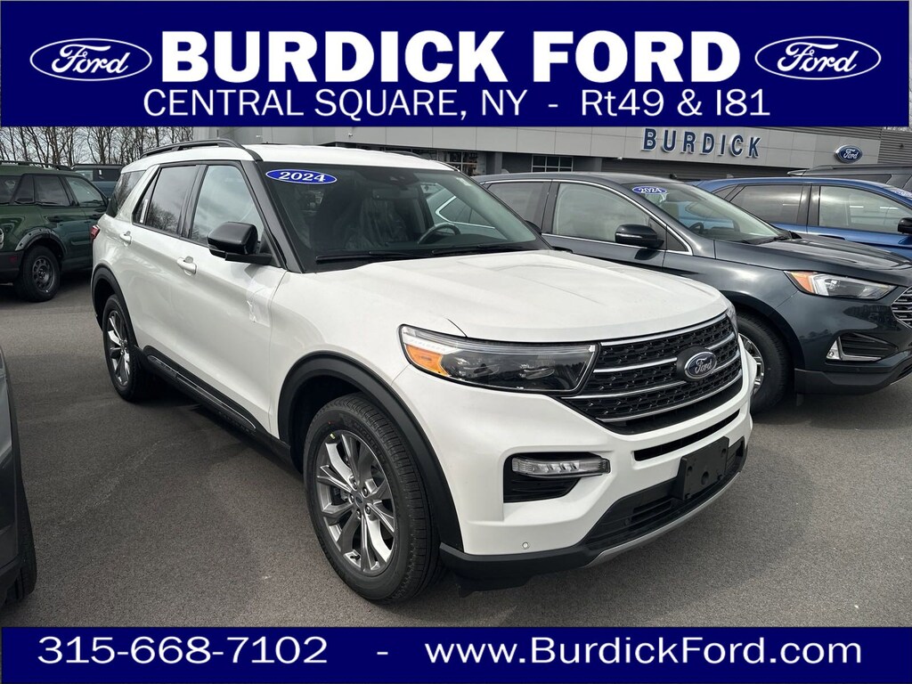 New 2024 Ford Explorer For Sale at Burdick Ford VIN 1FMSK8DH9RGA68461