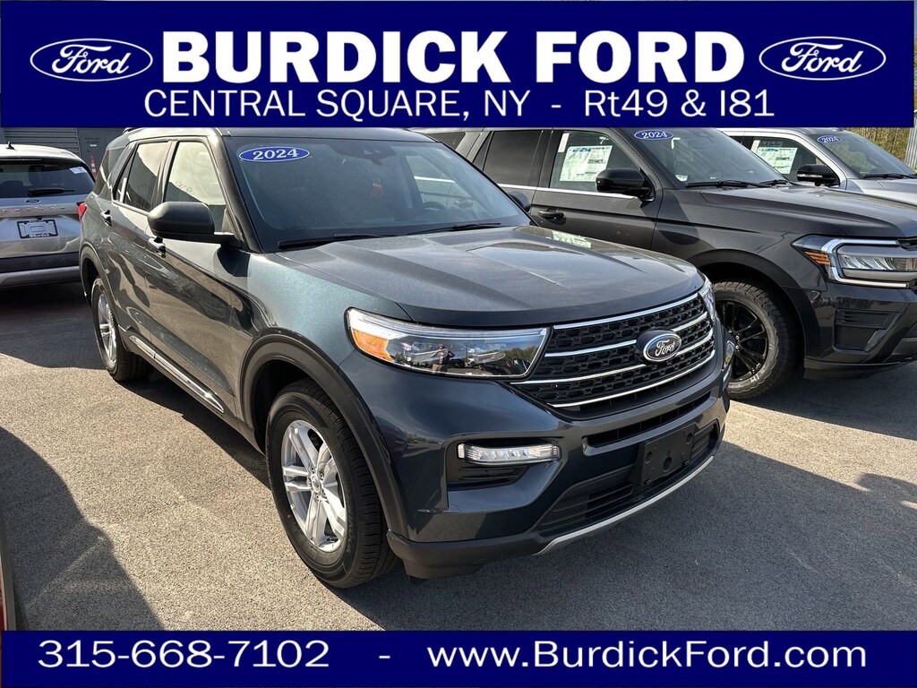 New 2024 Ford Explorer For Sale at Burdick Ford VIN 1FMSK8DH0RGA87707