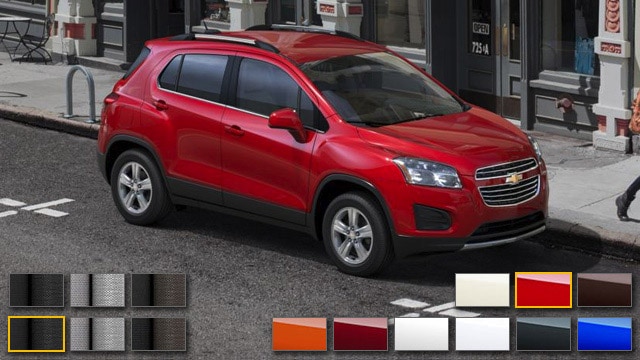 Chevy trax color options