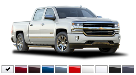 2016 Chevrolet Silverado Color Options Burdick Chevrolet