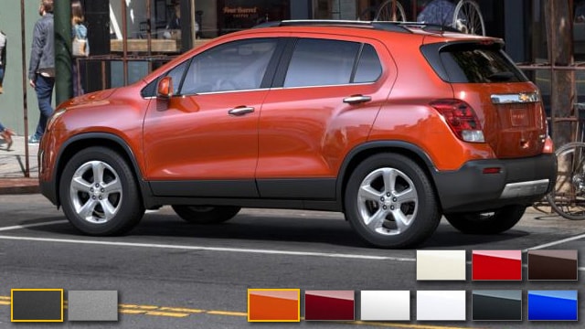 2016 Chevrolet Trax Color Options Burdick Chevrolet Buick Gmc