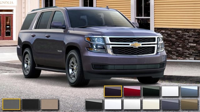 2014 Chevy Tahoe Color Chart