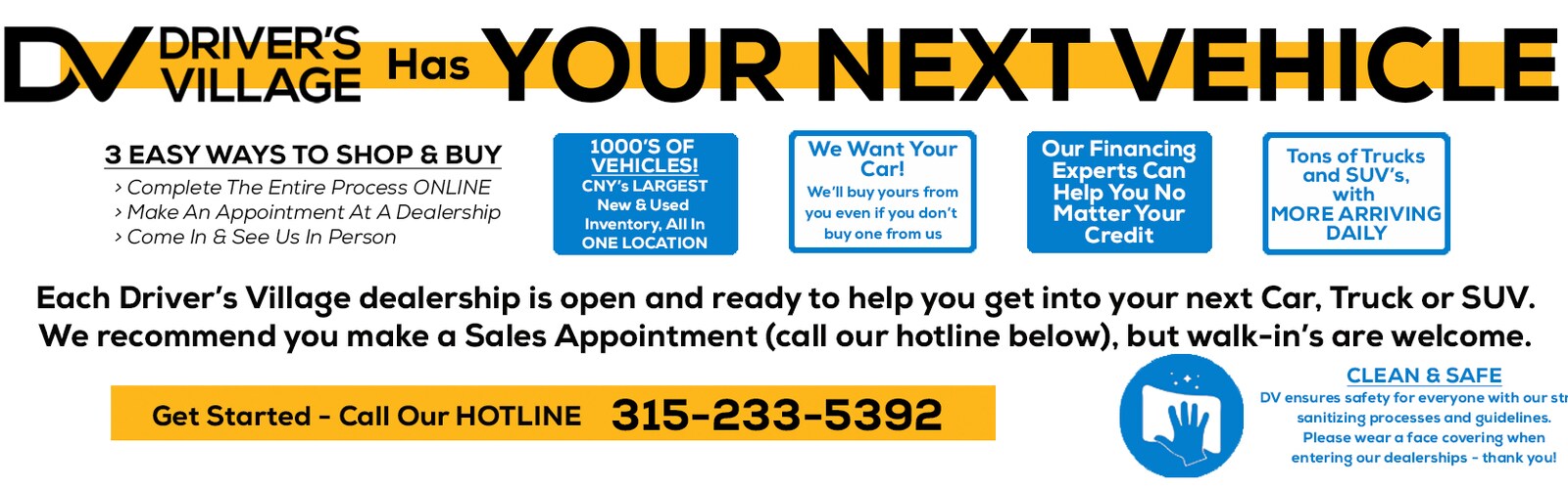 Driver's Village Automall in Cicero, NY
