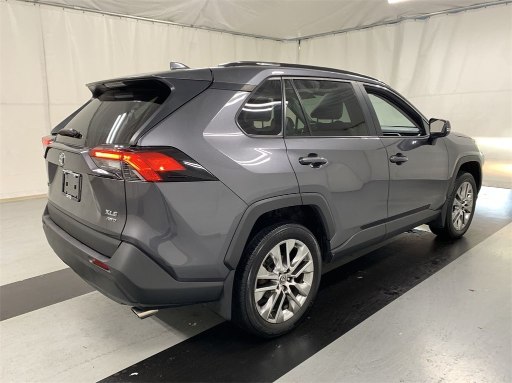 Used 2021 Toyota RAV4 XLE Premium with VIN 2T3A1RFV3MC182448 for sale in Cicero, NY