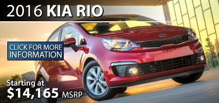 Learn More About the 2016 Kia Rio at Burdick Kia