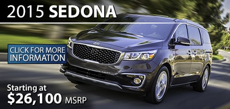 Learn More About the 2015 Kia Sedona at Burdick Kia