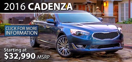 Learn More About the 2016 Kia Cadenza at Burdick Kia