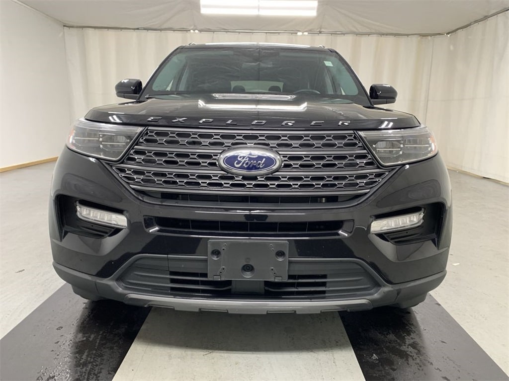 Used 2022 Ford Explorer XLT with VIN 1FMSK8DH5NGC18270 for sale in Cicero, NY