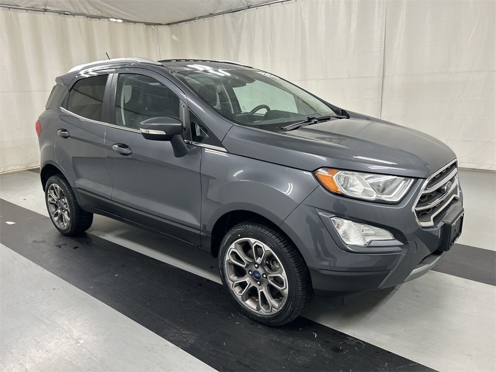 Used 2020 Ford Ecosport Titanium with VIN MAJ6S3KL7LC325637 for sale in Cicero, NY