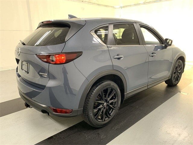 Certified 2021 Mazda CX-5 Carbon Edition Turbo with VIN JM3KFBCY6M0438782 for sale in Cicero, NY