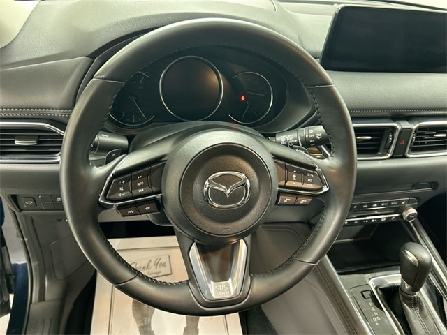 Certified 2023 Mazda CX-5 S Premium Plus package with VIN JM3KFBEM4P0124160 for sale in Cicero, NY