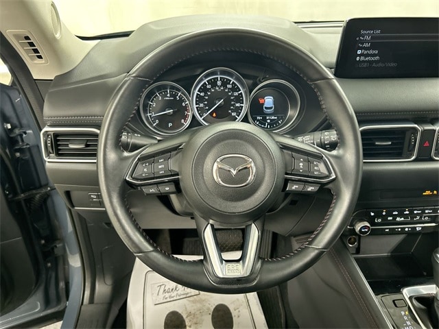 Certified 2023 Mazda CX-5 S Carbon Edition with VIN JM3KFBCM7P0153655 for sale in Cicero, NY