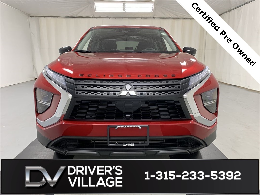 Certified 2022 Mitsubishi Eclipse Cross LE with VIN JA4ATVAA8NZ057365 for sale in Cicero, NY