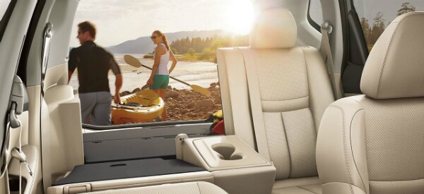 2017 Nissan Rogue cargo features near Syracuse