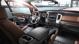 2018 Nissan Titan interior