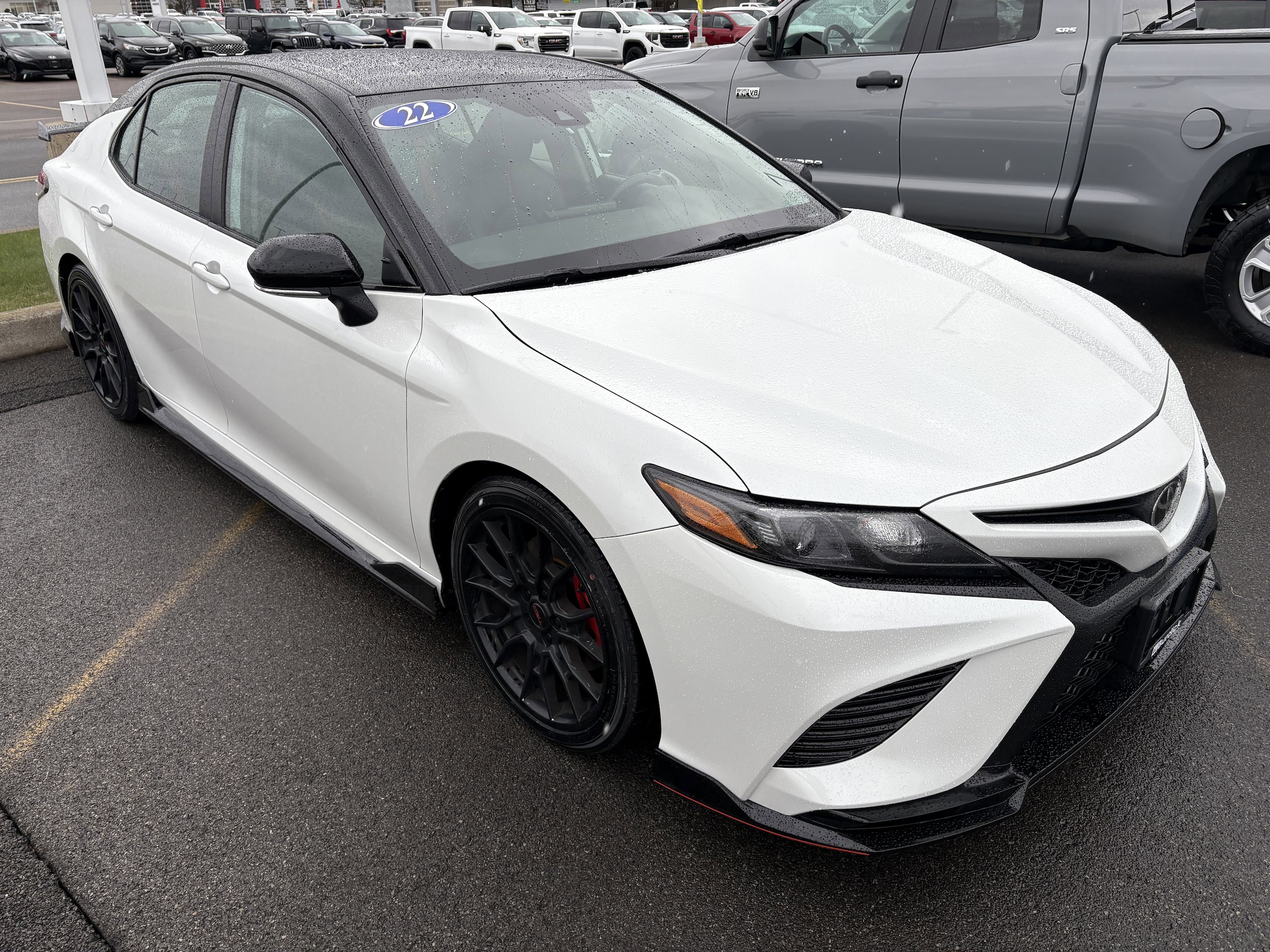 Used 2022 Toyota Camry TRD with VIN 4T1KZ1AK0NU071621 for sale in Cicero, NY
