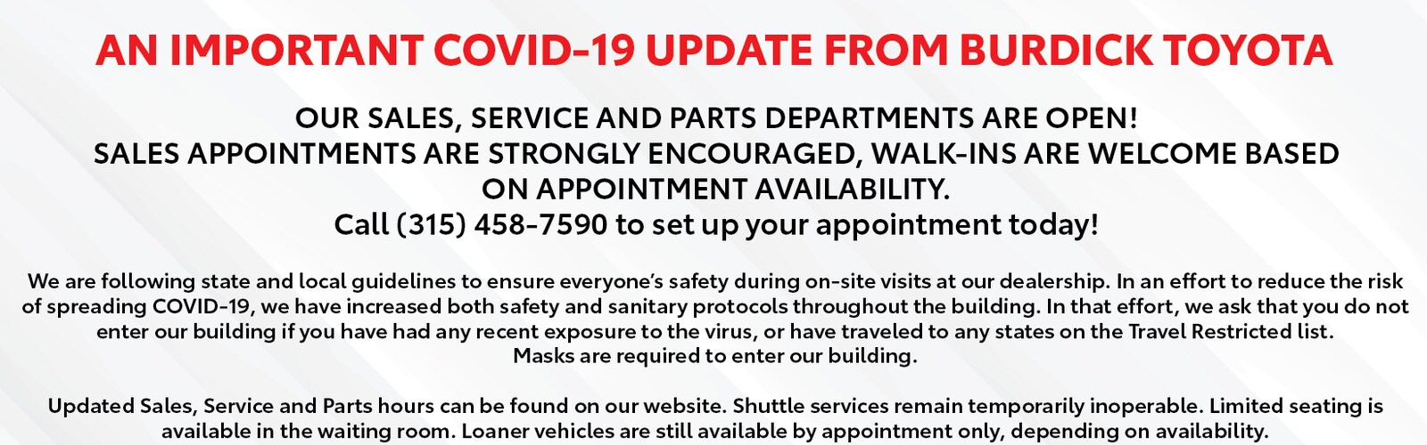 Burdick Toyota Toyota Dealership at Driver's Village in Cicero, NY