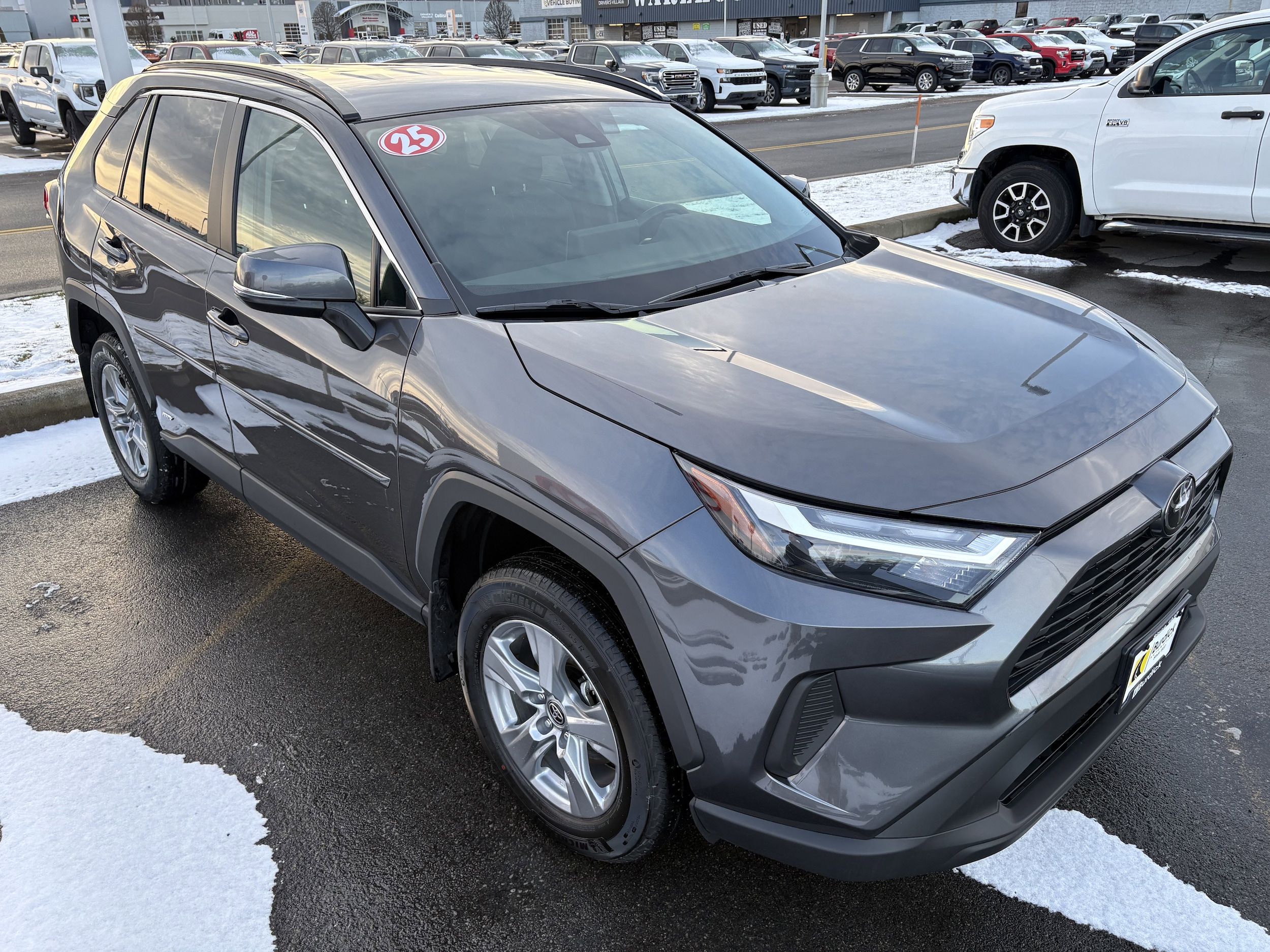 Certified 2025 Toyota RAV4 XLE with VIN 4T3RWRFV7SU176880 for sale in Northfield, Minnesota