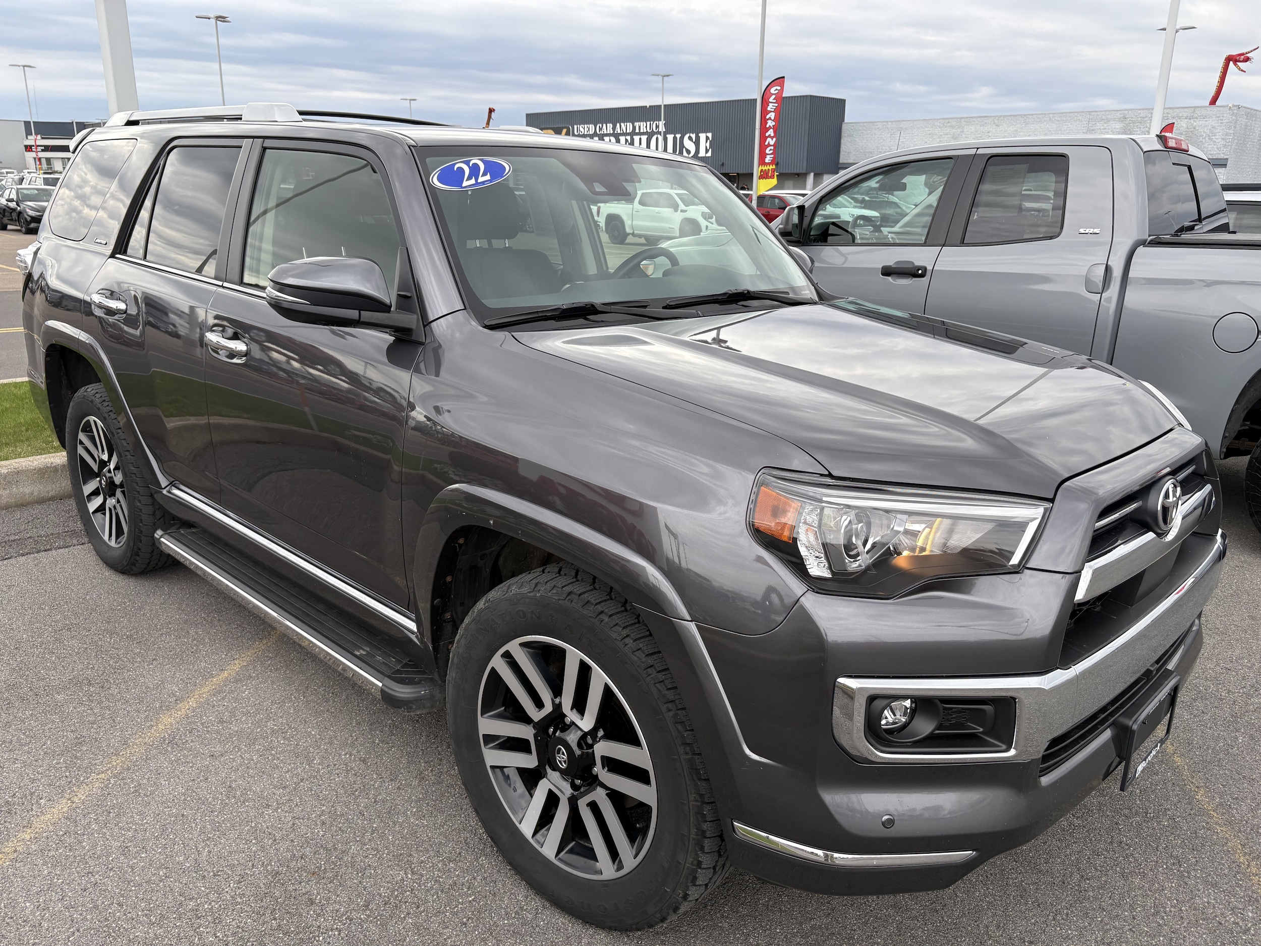 Used 2022 Toyota 4Runner Limited with VIN JTEKU5JR6N5978676 for sale in Cicero, NY