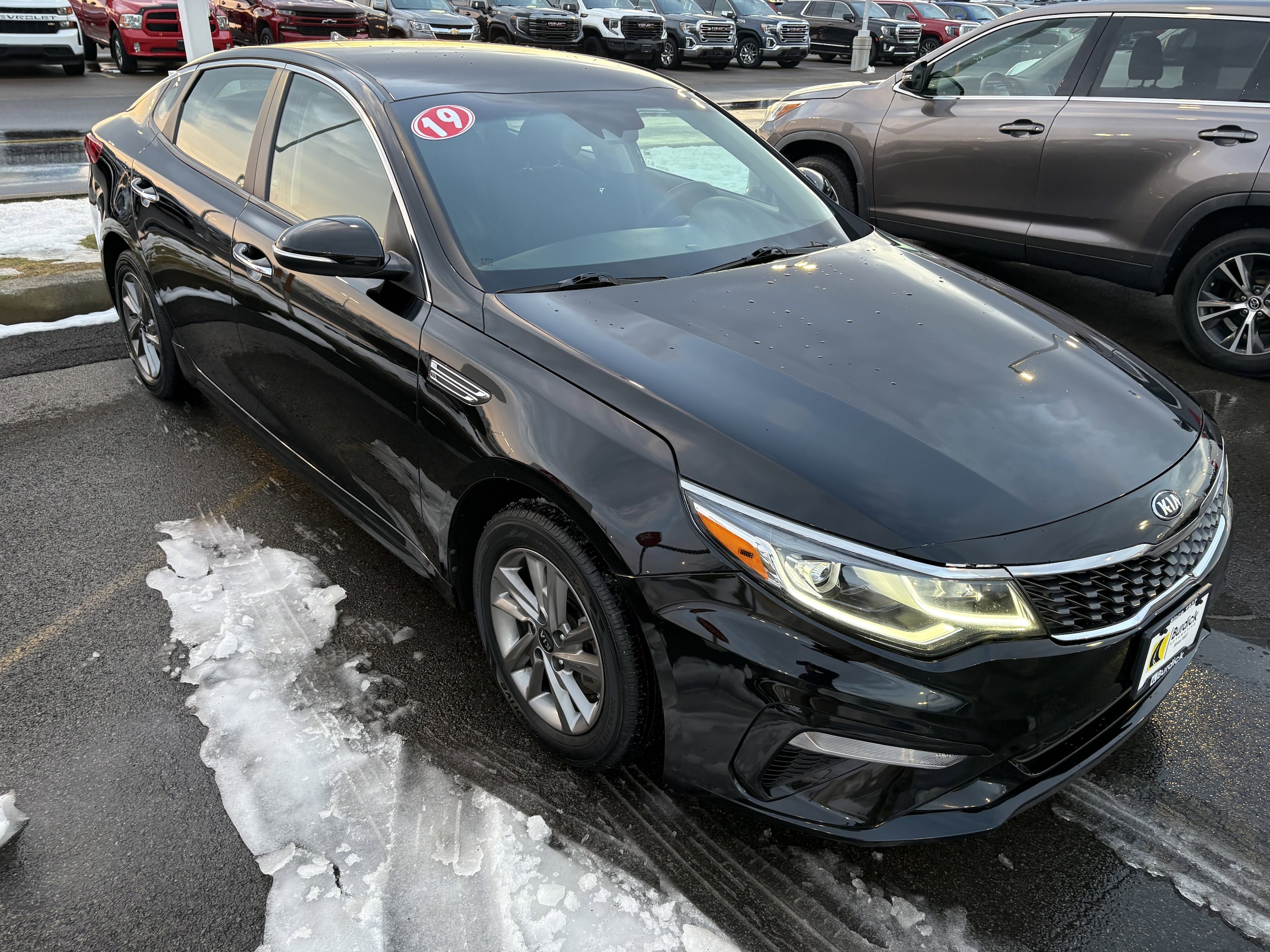 Used 2019 Kia Optima LX with VIN 5XXGT4L33KG344474 for sale in Cicero, NY