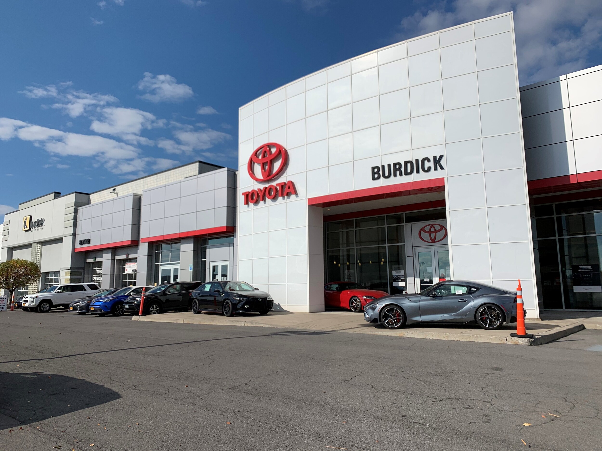 Burdick Toyota Toyota Dealership at Driver's Village in Cicero, NY