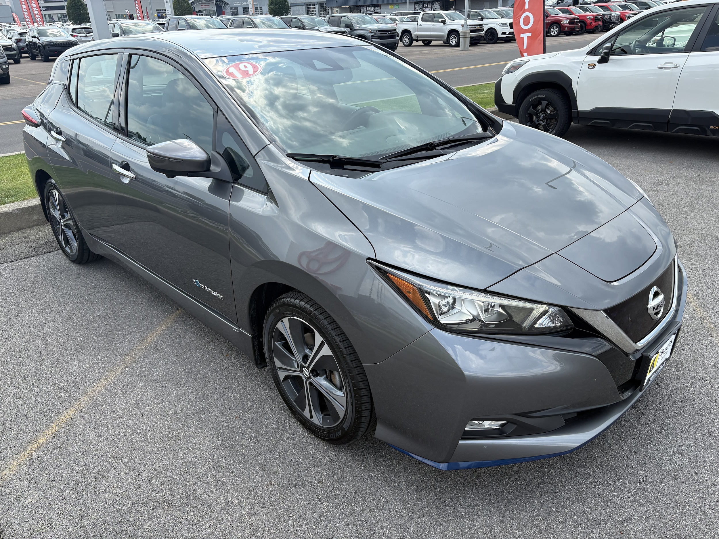 Used 2019 Nissan Leaf SL Plus with VIN 1N4BZ1CP7KC313809 for sale in Cicero, NY