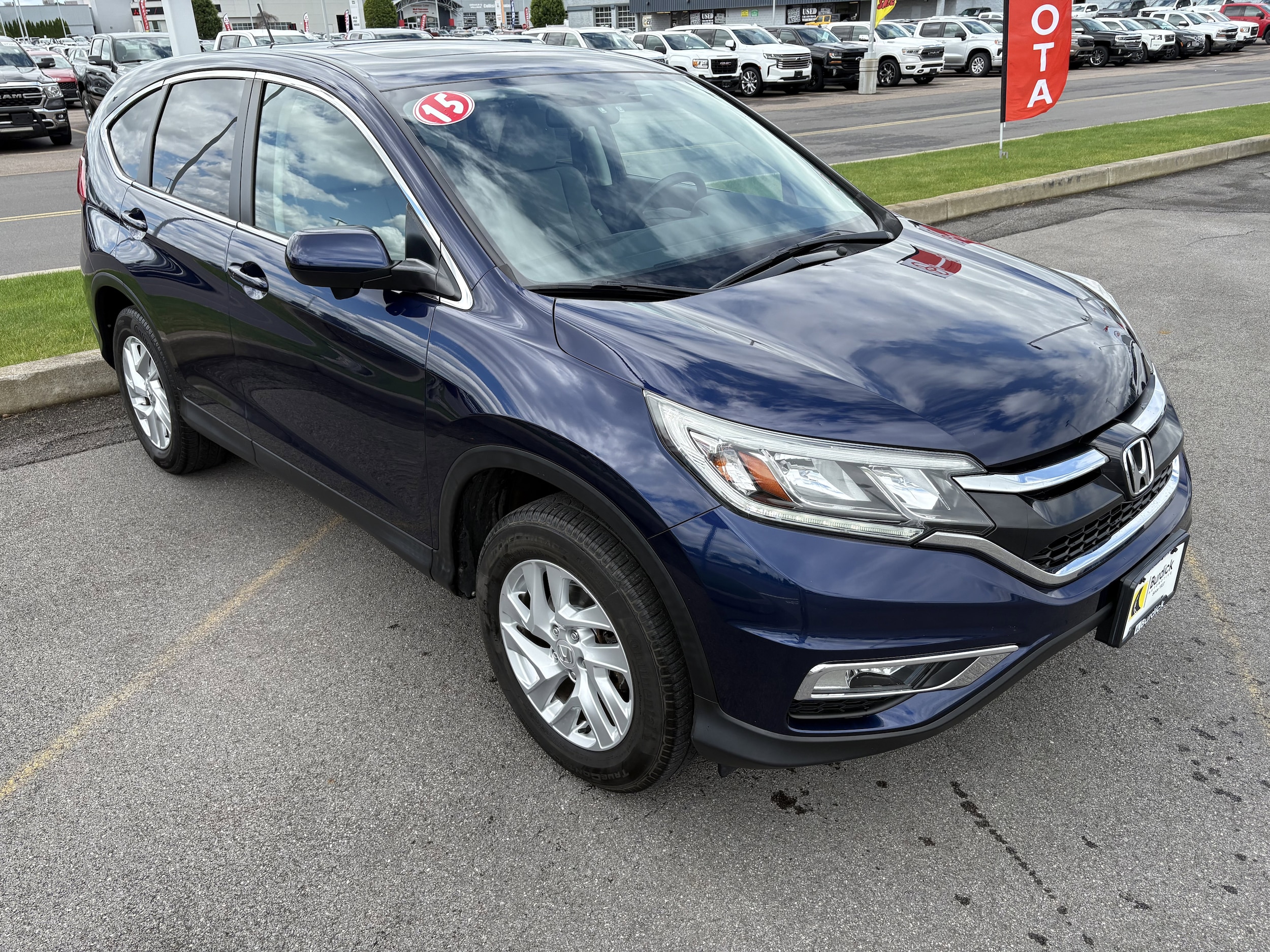 Used 2015 Honda CR-V EX with VIN 5J6RM4H52FL099019 for sale in Cicero, NY