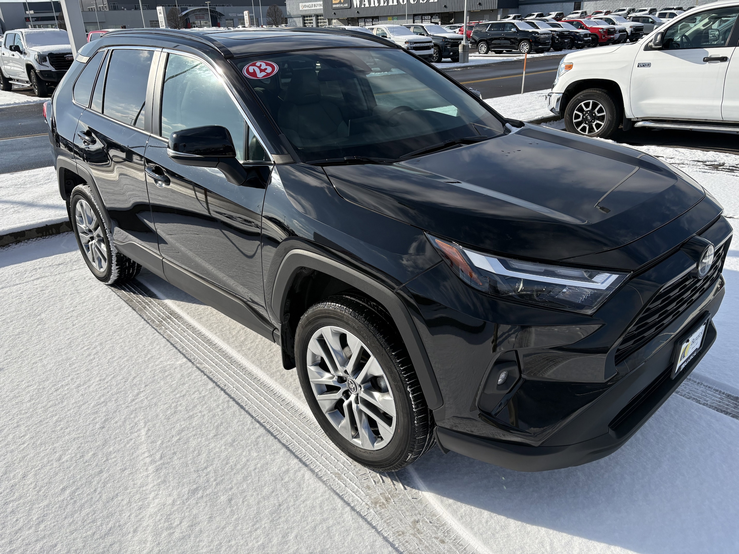 Used 2023 Toyota RAV4 XLE Premium with VIN 2T3A1RFV5PC352961 for sale in Northfield, Minnesota