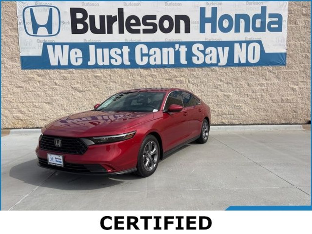 Certified 2024 Honda Accord EX Sedan