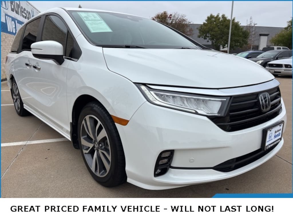 Used 2022 Honda Odyssey Touring Van