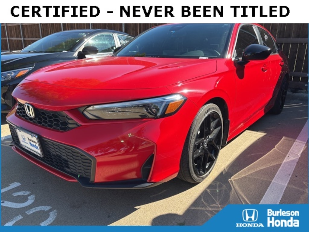Certified 2025 Honda Civic Hybrid Sport Sedan