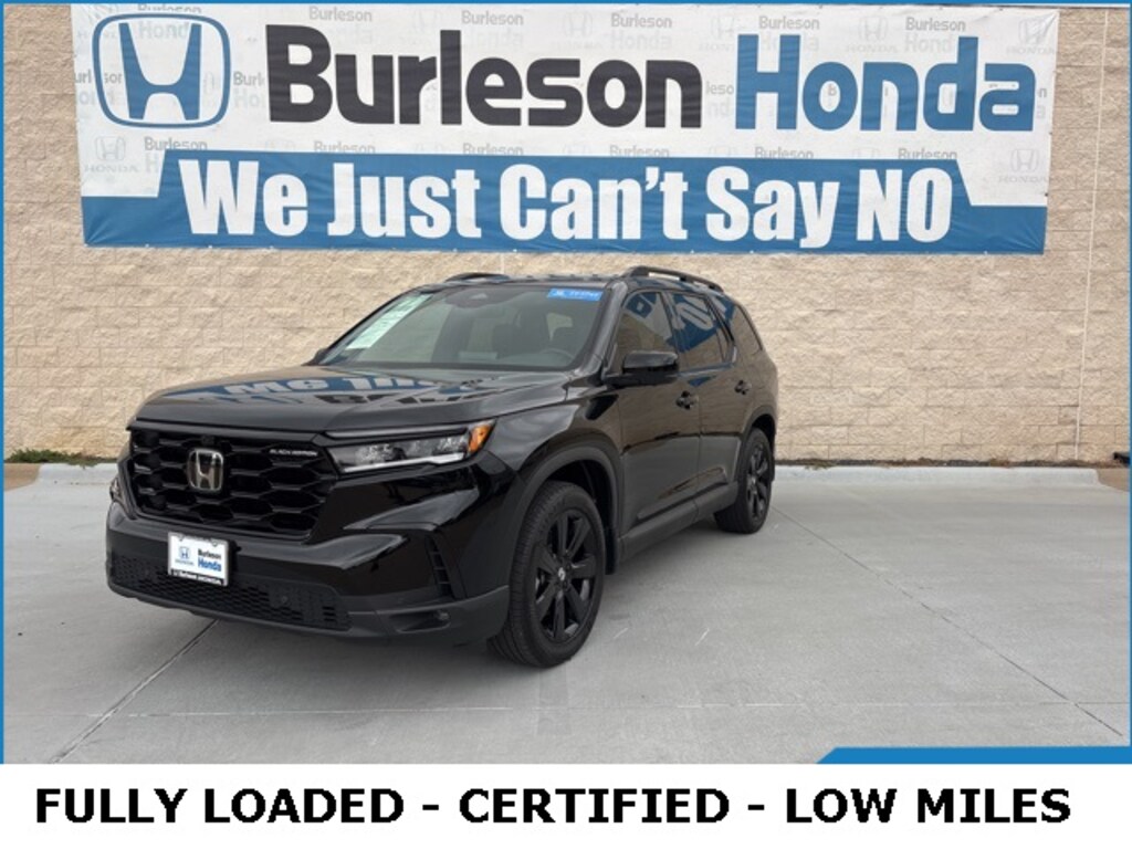 Certified 2025 Honda Pilot Black Edition SUV